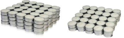 Madhulica Candles MADHULICA WHITE TEA LIGHT PACK OF 1000PCS Candle(White, Pack of 1000)