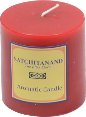 

Satchitanand Aromatic Candle(Red, Pack of 1)