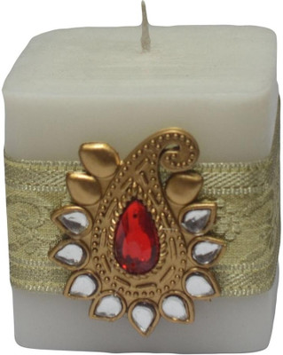 33% OFF on Tvish Candles Banarasi Candle(White, Pack of 1)