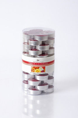 

The Fragrance People Fresh Cut Roses Candle(Red, Pack of 48)