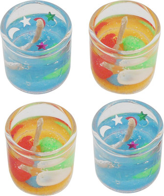 

SKY TRENDS Diwali gift DW#0006 Candle(Multicolor, Pack of 4)