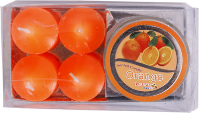 

DCH Scented Oranges Candle(Orange, Pack of 1)