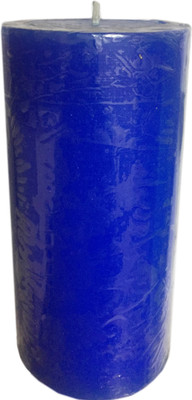 

Fuzone Solid Pillar Candle(Blue, Pack of 1)