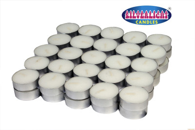 

Silverlight Tealight(12 gms) Candle(White, Pack of 50)