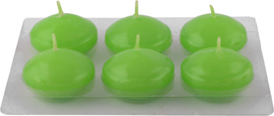 

Giftadia Tealight Candles FC-44 Green Candle(Green, Pack of 6)