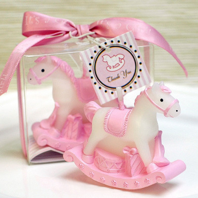 

Funcart Rocking horse baby candle - Pink Candle(Multicolor, Pack of 1)
