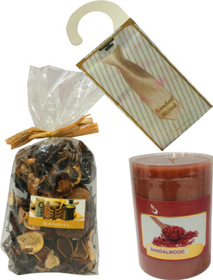 

Gayatri Creations SW-03 Candle(Brown, Pack of 3)