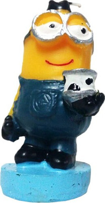 

Funcart Minions Standing Fancy Candle Candle(Multicolor, Pack of 1)