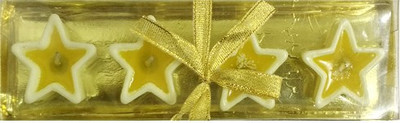 

Shopjinie Star Floating Candles Pack Candle(Yellow, Pack of 4)