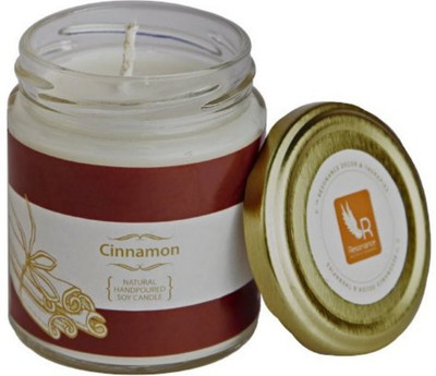 

Resonance Cinnamon Natural Wax Medium Jar Candle(White, Pack of 1)