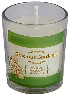

Resonance Gardenia Natural Wax Voltive Candle(White, Pack of 1)