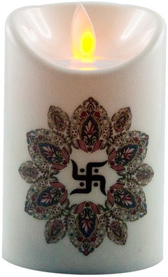 

Sai Items Innovatives PFC7 Candle(White, Pack of 1)
