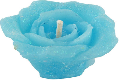 

Fuzone Rose Candle(Blue, Pack of 12)