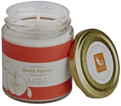 

Resonance Sweet Apple Natural Wax Medium Jar Candle(White, Pack of 1)
