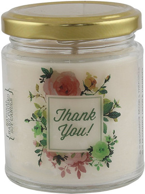 

Resonance Thank You Gift Jar Candle(White, Pack of 1)