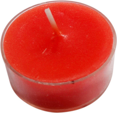 

HI-PLUS High Grade Long Burning Scented Tea Lights Candle(Red, Pack of 25)