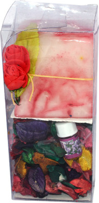 

Indian Ocean Saprate Multi Petals & Scent Candle(Multicolor, Pack of 1)