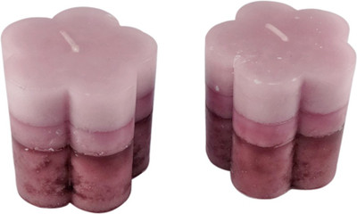 

Indian Ocean Lavender Fragrance With Natural Scent Pillar Candle(Beige, Pack of 2)