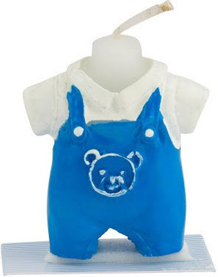 

Babies Bloom Blue Dress Boy Candle(Blue, Pack of 1)