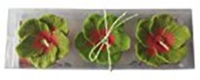 

Funcart Floral floating candles ( pack of 3) Candle(Multicolor, Pack of 3)