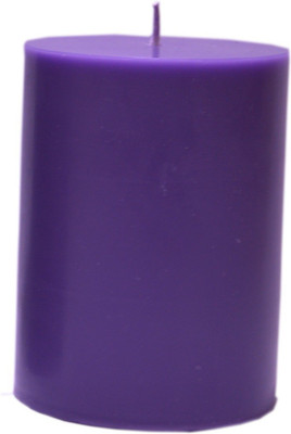 

Candangel purple piller Candle(Purple, Pack of 1)