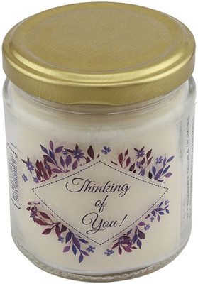 

Resonance Thinking of You/ Missing You Jar Candle(White, Pack of 1)