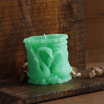 

eKolhapuri SPCD1016 Candle(Green, Pack of 1)