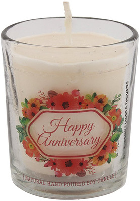 

Resonance Anniversary Special Votive Candle(White, Pack of 1)