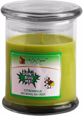 

Artistique Citronella 9 Oz Candle Ring Jar Candle(Green, Pack of 1)