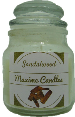 

Maxime Sandalwood Jar Candle(Yellow, Pack of 1)