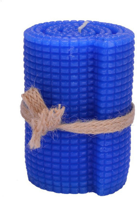 

Scrafts CN016BL Aromatic 4" Rnd Texture Candle(Blue, Pack of 1)