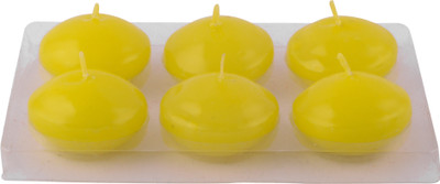 

Giftadia Tealight Candles FC-44 Yellow Candle(Yellow, Pack of 6)