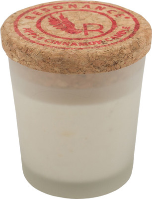 

Resonance Cork Lid Apple Cinnamon Natural Wax Voltive Candle(White, Pack of 1)