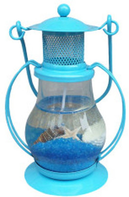 

Heirloom Quality HQ_Lantern_Blue Candle(Blue, Pack of 1)