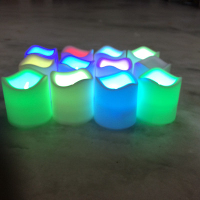

A To Z Traders ColorChanging Flickering Flashing Multicolor TeaLight Diya Candle(Multicolor, Pack of 12)