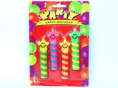 

Party Happy Birthday Candle(Multicolor, Pack of 1)