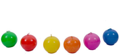 

Sunvi Ball Candle(Multicolor, Pack of 6)