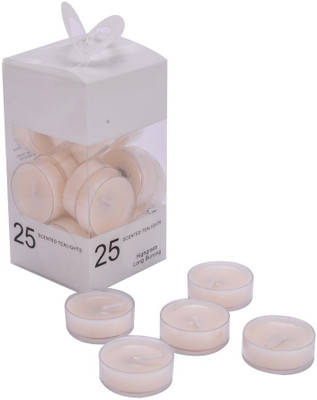 

Scrafts CN007WH Aromatic Rnd 25 Candle(White, Pack of 25)