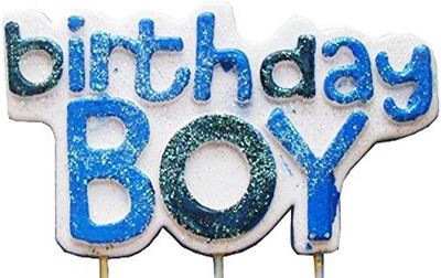 

NxtGen Glitter Birthday Boy Candle(Multicolor, Pack of 1)