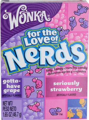

Wonka Nerds Vanilla, Strawberry Candy Bar