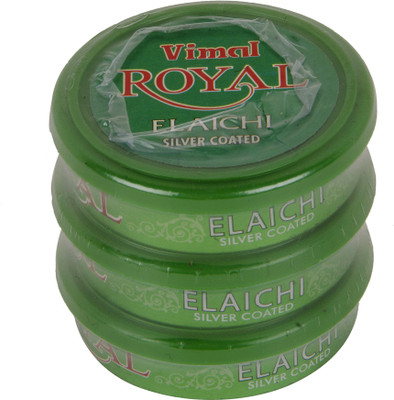 

Vimal Royal Elaichi 3 Pocket Packs 10g each Mint Mouth Freshener(Pack of 3)