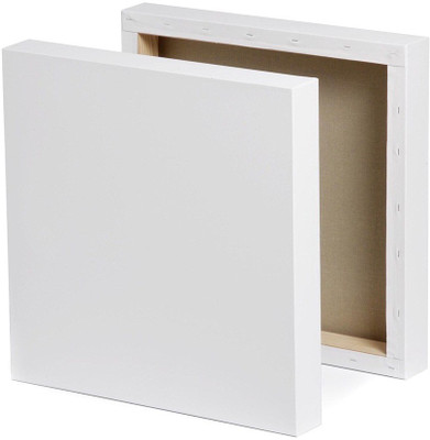 

Skyhawk 12" x 18" Deep Edge Professional Cotton Acid Free Pre Stretched Canvas (Set of 1)(White)
