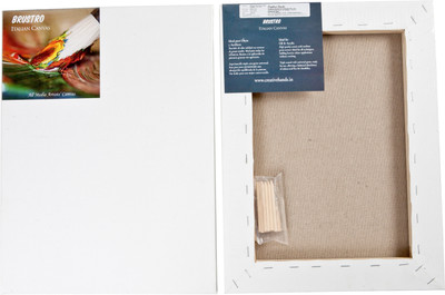 

Brustro Polycottom Medium Grain Stretched Canvas (16"X20"X2)