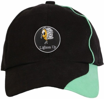 

Campus Sutra Solid Baseball Cap Cap, Black;green