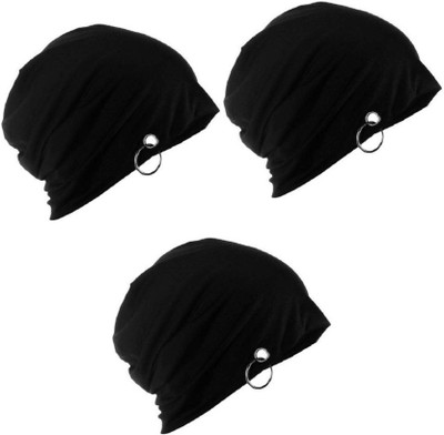 Hip Hop Solid Sports/Regular Cap Cap(Pack of 3)