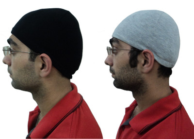 Gajraj Solid Skull Cap Cap(Pack of 2)