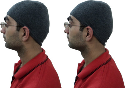 Gajraj Solid Skull Cap Cap(Pack of 2)