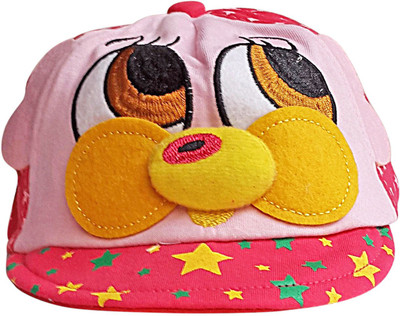 

Littly Kids Cap(Pink, Shades of pink