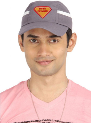 

Campus Sutra Solid Baseball Cap Cap, Grey;white