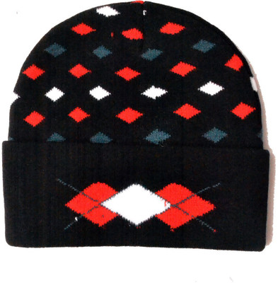 Lord&Lady Geometric Print Skull Cap
